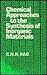 Chemical Approaches to the Synthesis of Inorganic Materials by C.N.R. Rao
