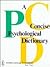 A Concise Psychological Dictionary (English and Russian Edition)