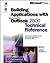 Building Applications With Microsoft Outlook 2000 Technical Reference