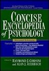 Concise Encyclopedia of Psychology Concise Encyclopedia of Psychology