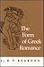 The Form of Greek Romance