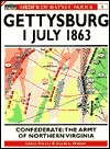 Gettysburg Confederate: The Army of Northern Virginia 1 July 1863