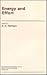 Energy & Effort (Society For The Study Of Human Biology Sympo... by Gordon A. Harrison