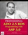 Professional ADO 2.5 Rds Programming with ASP 3.0 Professional ADO 2.5 Rds Programming with ASP 3.0