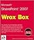 Microsoft SharePoint 2007 Wrox Box by John Holliday