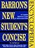 Barron's New Student's Concise Encyclopedia by Editorial department of Bar...
