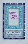 What She Means (Paperback)