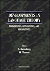 Developments in Language Theory Developments in Language Theory