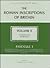 The Roman Inscriptions of Britain: Fascicule 3