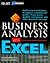Business Analysis With Excel (Que Business Computer Library)
