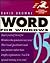 Word for Windows 95 (Visual QuickStart Guide)