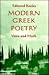 Modern Greek Poetry: Voice and Myth