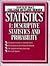 Statistics I: Descriptive Statistics and Probability (Books for Professionals)