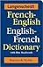 French-English English-French Dictionary with Blue Headwords by Langenscheidt