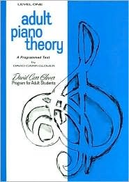 Adult Piano Theory Level 1 By David Carr Glover