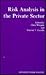 Risk Analysis in the Private Sector (Advances in Risk Analysis)