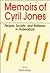 Memoirs of Cyril Jones: Peo...