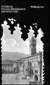 Studies in Italian Renaissance Architecture (Paperback)