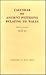 Calendar of Ancient Petitions Relating to Wales by William Rees