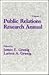 Public Relations Research Annual by James E. Grunig