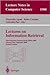 Lectures on Information Retrieval: Third European Summer-School, ESSIR 2000 Varenna, Italy, September 11-15, 2000. Revised Lectures (Lecture Notes in Computer Science, 1980)