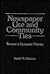 Newspaper Use and Community Ties: Towards a Dynamic Theory (Communication and Information Science)