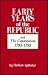 Early Years of the Republic...