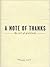 Note of Thanks: The Art of ...
