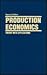 Production Economics: Theory With Applications