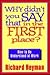 Why Didn't You Say That in the First Place?: How to Be Understood at Work (Jossey Bass Business & Management Series)