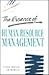 Essence of Human Resource Management