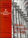 Practical Building Conservation Brick Terracotta and Earth
