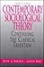 Contemporary Sociological Theory: Continuing the Classical Tradition