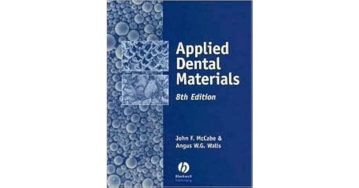 Applied Dental Materials by John F. McCabe