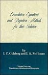 Convolution Equations and Projection Methods for Their Solution