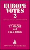 Europe votes 2: European Parliamentary election results, 1979-1984