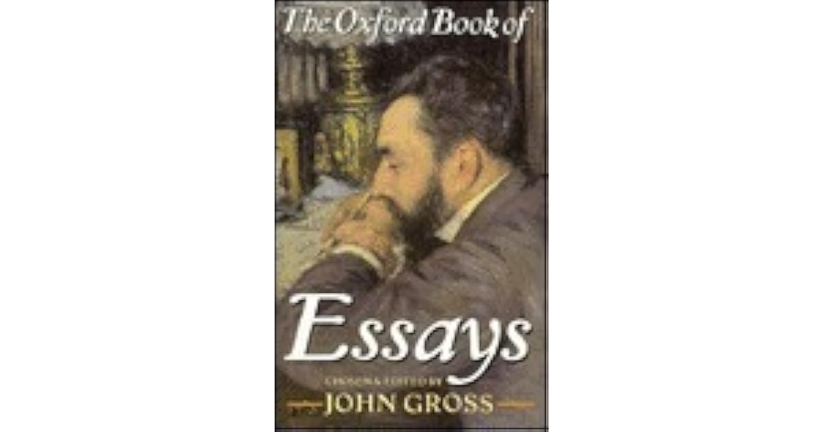 The oxford book of essays john gross pdf picture