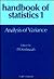 Analysis of Variance (Volume 1) (Handbook of Statistics, Volume 1)