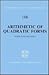 Arithmetic of Quadratic Forms (Cambridge Tracts in Mathematics, Series Number 106)