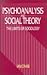 Psychoanalysis and Social Theory by Ian Craib