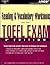 Reading and Vocabulary Workbook for the Toefl Exam (Arco Academic Test Preparation Series)