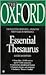 The Oxford Essential Thesaurus