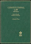 Constitutional Law (HORNBOOK SERIES STUDENT EDITION)