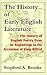 The History Of Early English Literature: The History Of English Poetry From Its Beginnings To The Accession Of King Alfred