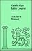 Cambridge Latin Course, Unit 3: Teacher's Manual, 3rd Edition