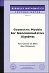 Geometric Models for Noncommutative Algebra (Berkeley Mathematics Lecture Notes, 10)