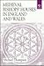 Medieval Bishops' Houses in England and Wales by M.W. Thompson