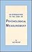 An Introduction To the Logic of Psychological Measurement by Joel Michell