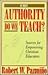 By What Authority Do We Tea...