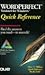 Wordperfect 6 for Windows Quick Reference by Linda Hefferin